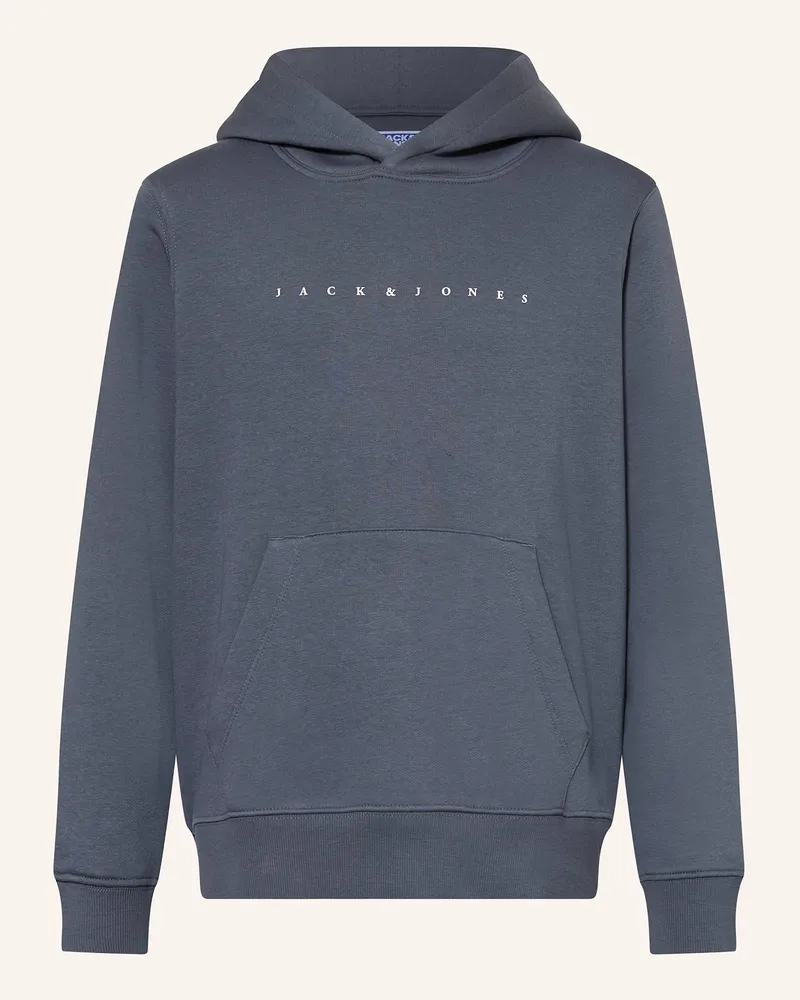 Jack & Jones Hoodie Blaugrau