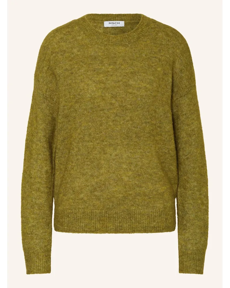 MOSS COPENHAGEN Pullover MSCHFESTINA Gruen