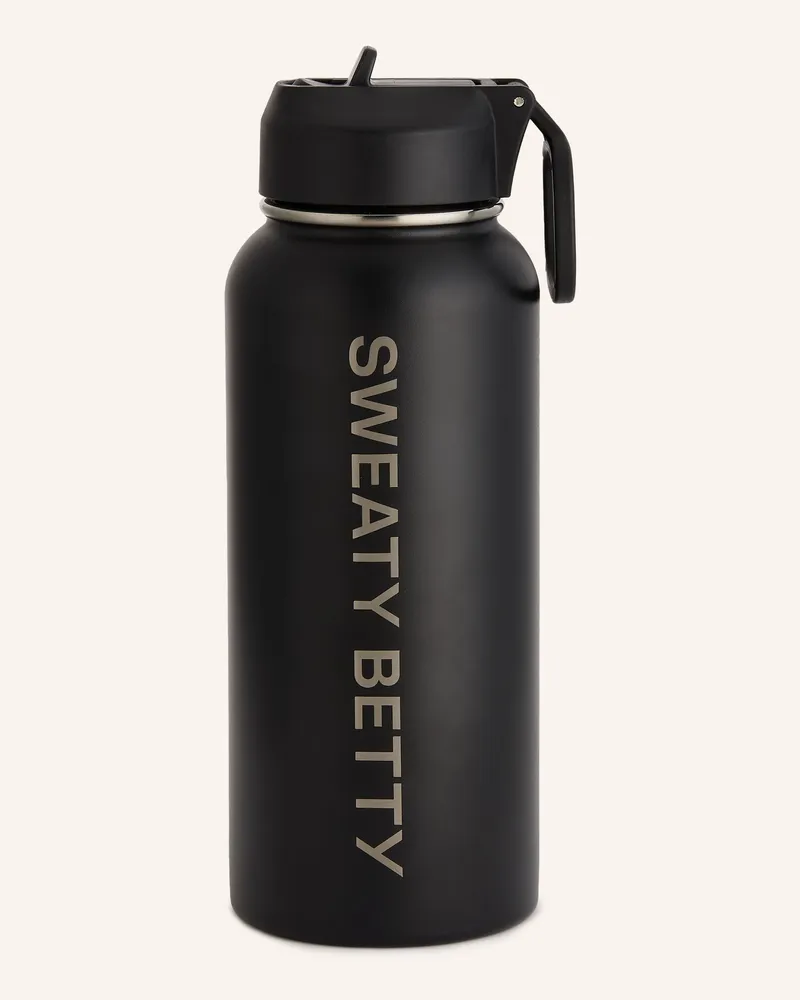 Sweaty Betty Trinkflasche Keep It Chill schwarz Schwarz