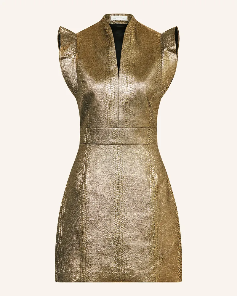 Kudibal Brokatkleid Gold