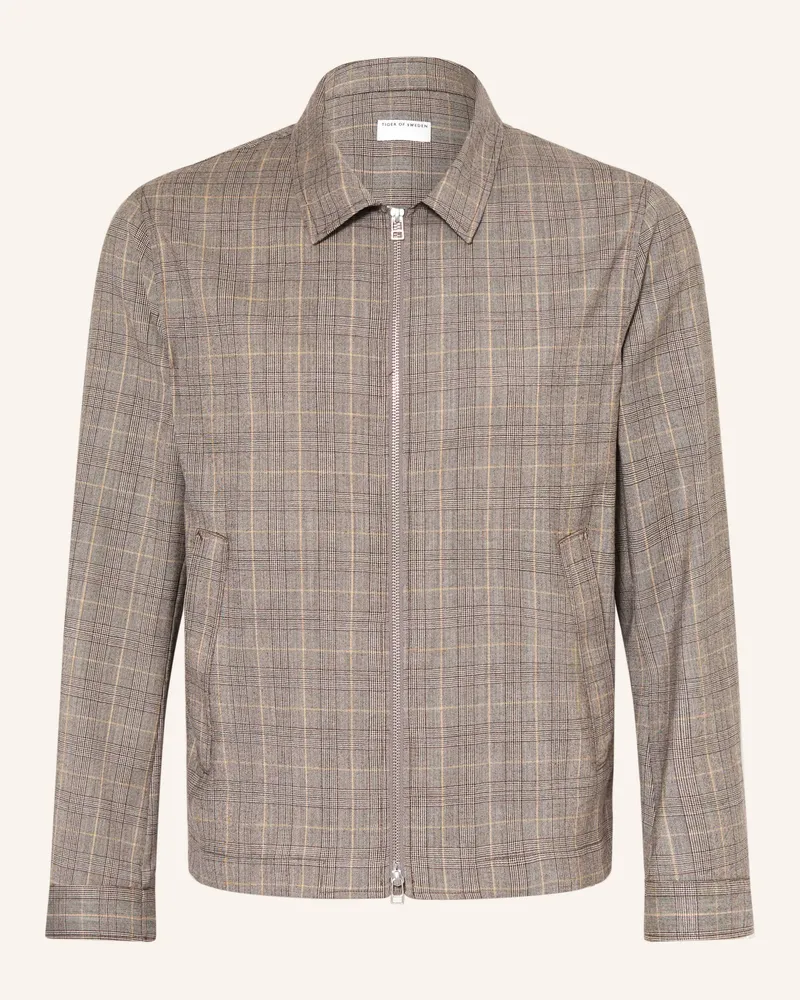 Tiger of Sweden Overshirt Barnaby braun Dunkelbraun