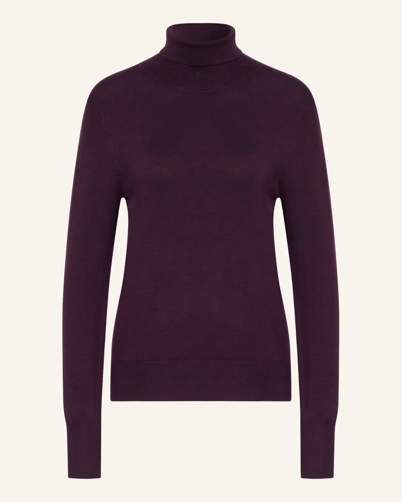 Darling Harbour Rollkragenpullover lila Blueberry