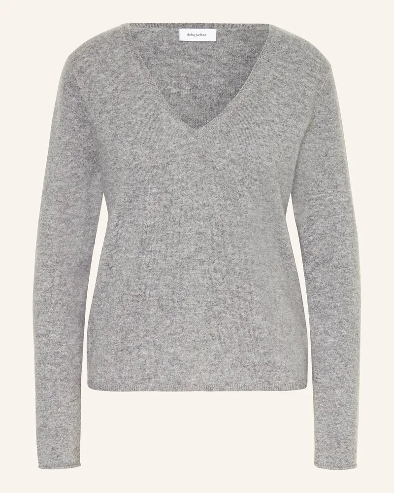 Darling Harbour Cashmere-Pullover Grau