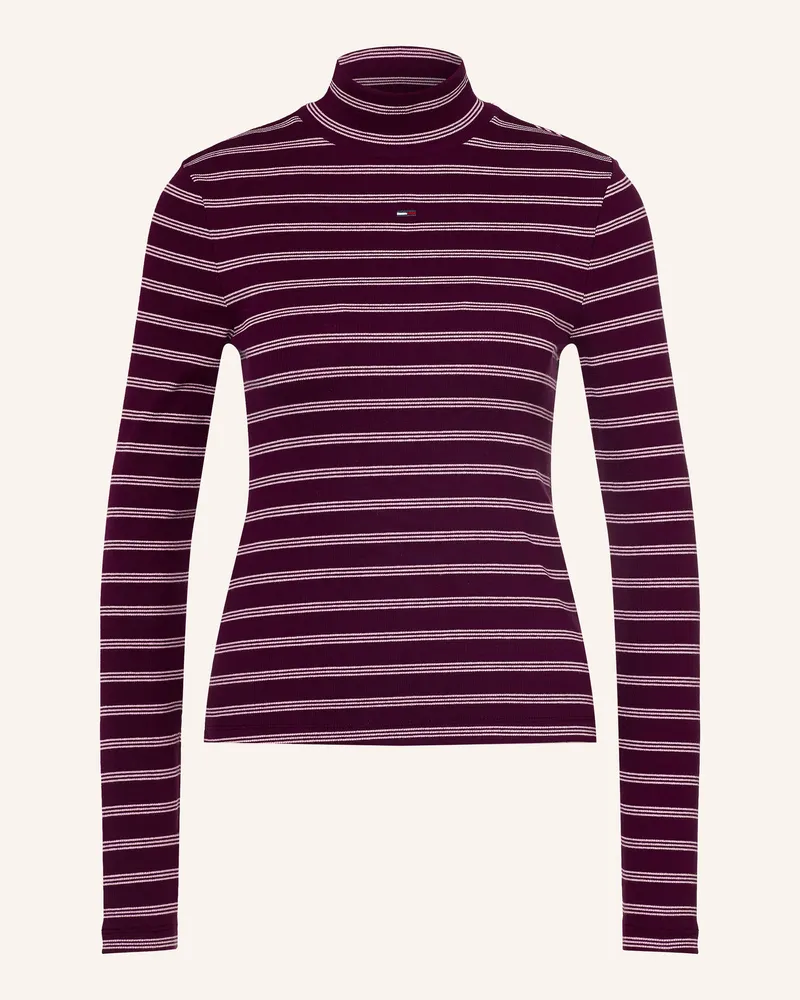 Tommy Hilfiger Longsleeve rot Dunkellila