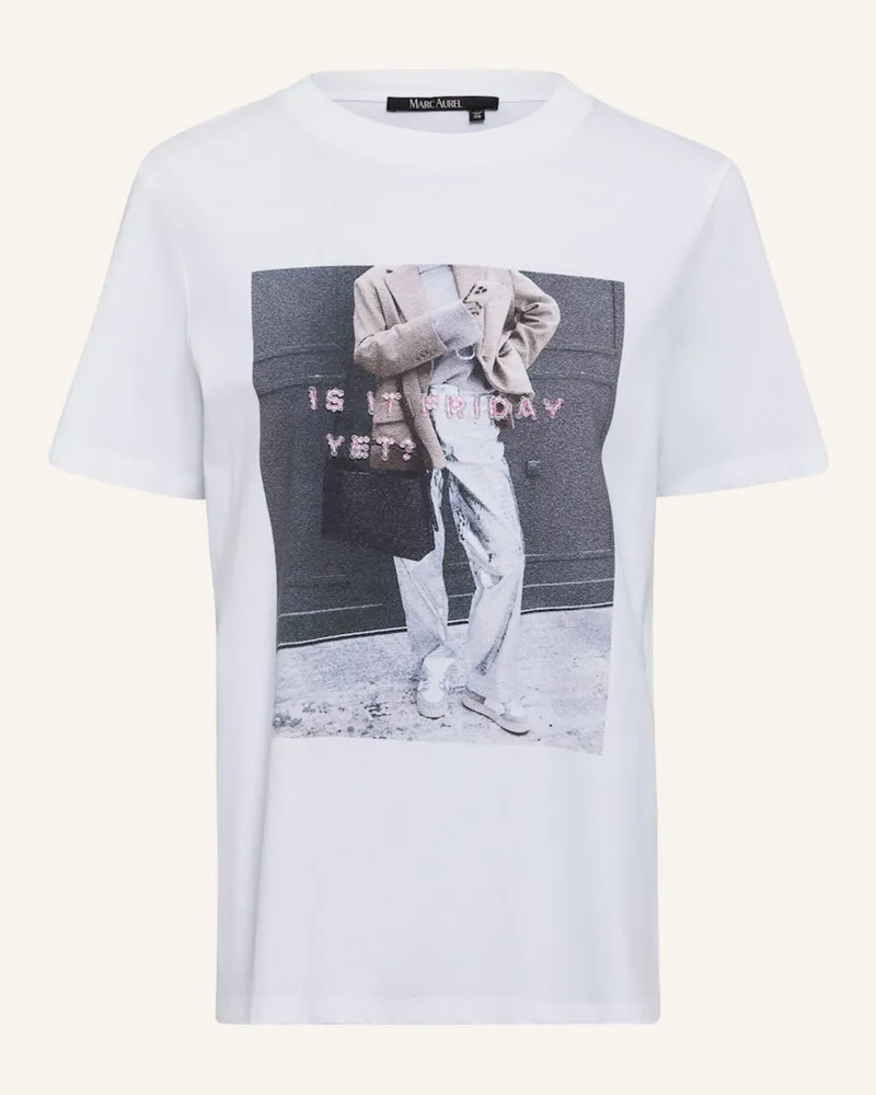 MARC AUREL T-Shirt Weiss