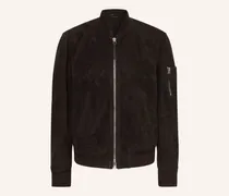 Lederblouson braun