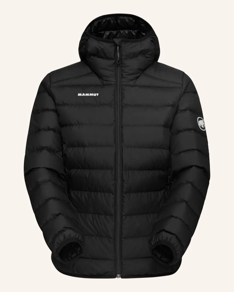 Mammut Daunenjacke Waymarker In Mit Kapuze schwarz Schwarz