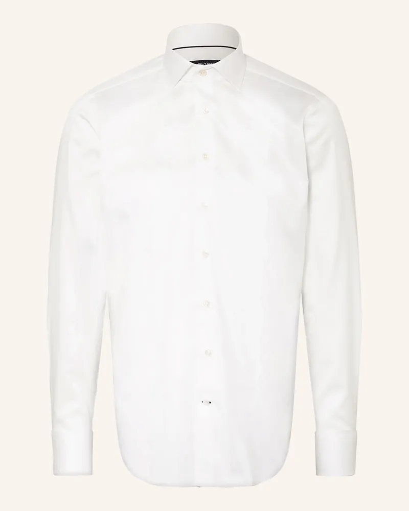Olymp Hemd tailored fit Creme