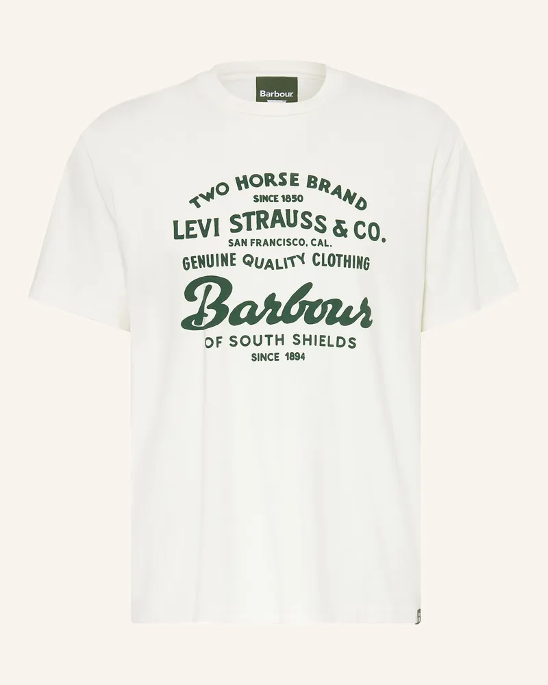 Barbour T-Shirt Ecru