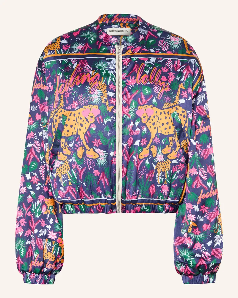 Lollys Laundry Blouson Lamall blau Dunkelblau