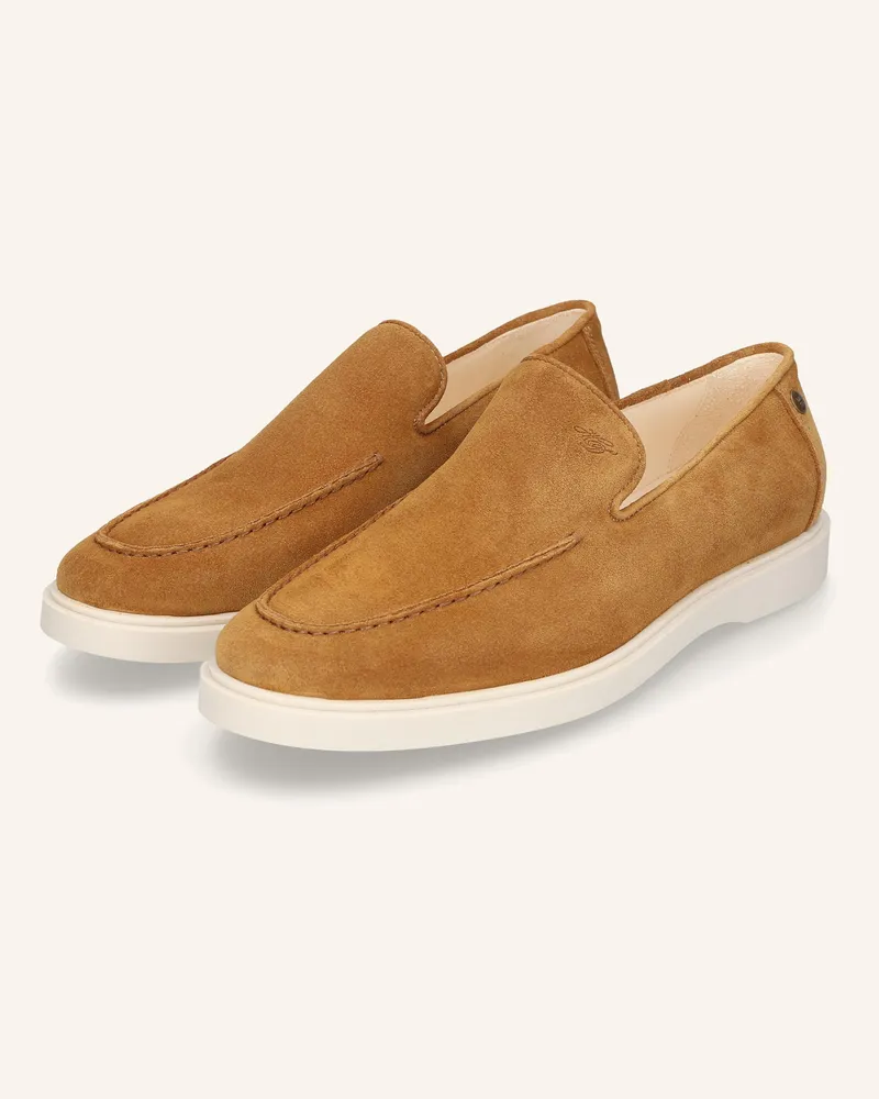 Heinrich Dinkelacker Loafer Genua Plain Loafer V braun Braun