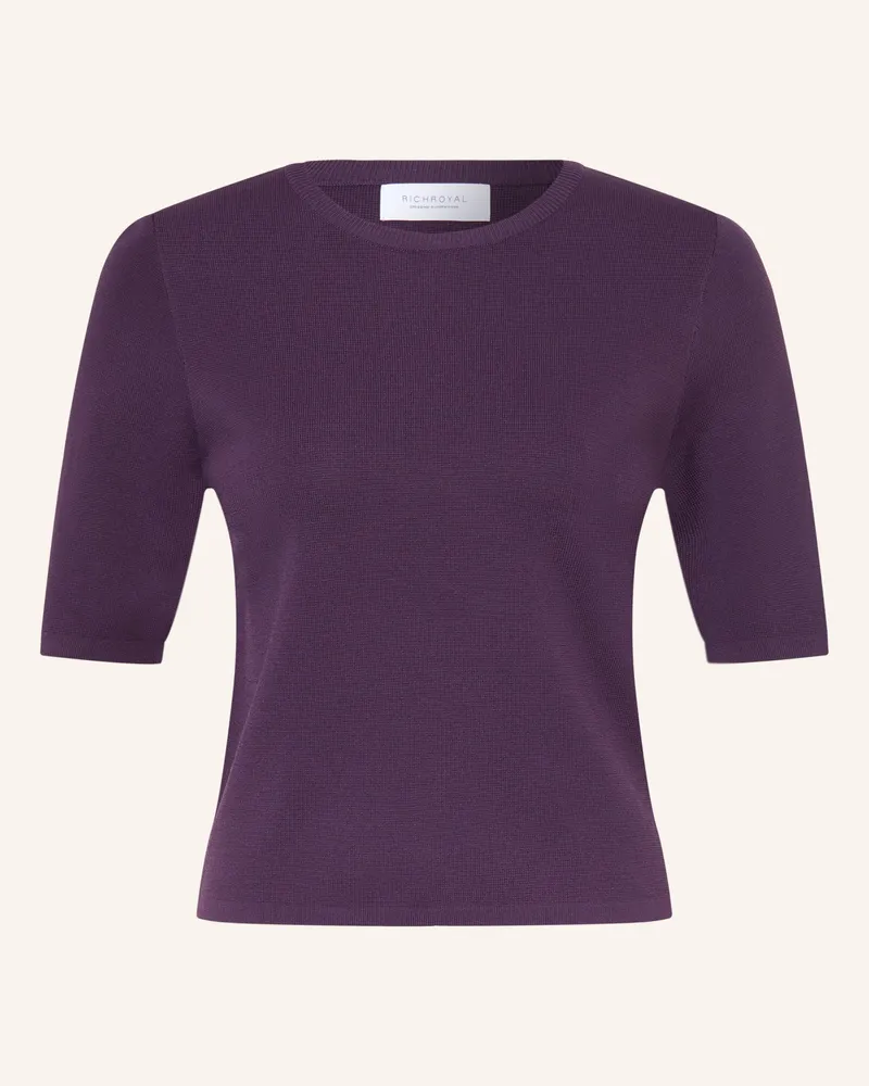 Rich&Royal Strickshirt lila Dunkellila