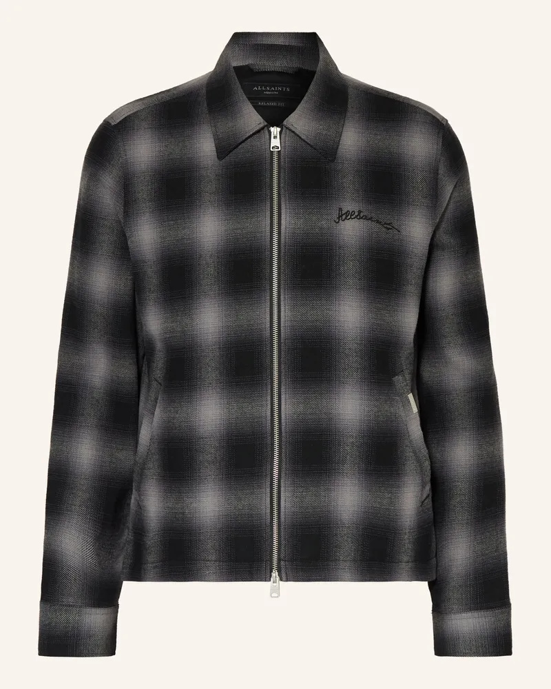 AllSaints Flanell-Overjacket Kapi blau Dunkelblau