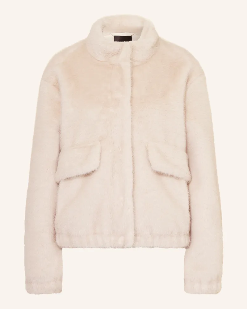 Fuchs Schmitt Kunstfell-Jacke Creme