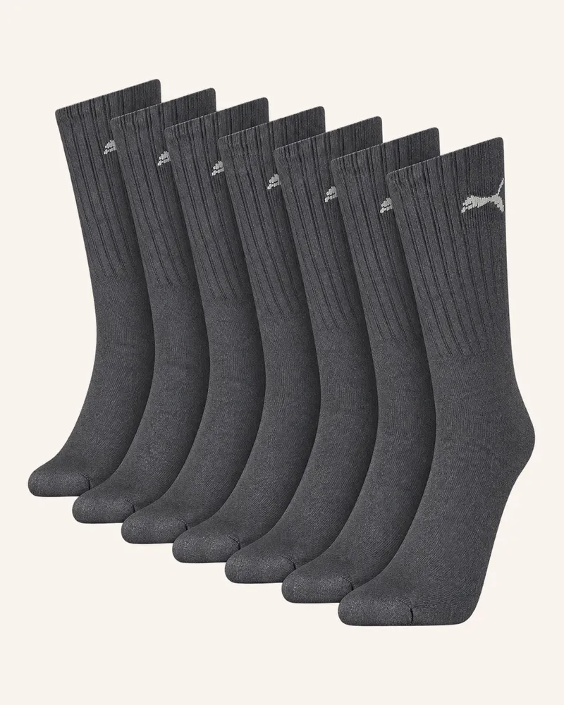 Puma Sportsocken Regular Crew 6-Pack blau Ecru