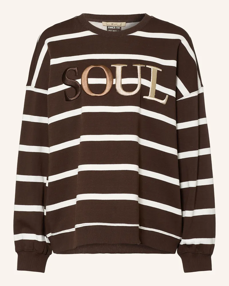 Smith & Soul Oversized-Sweatshirt braun Dunkelbraun