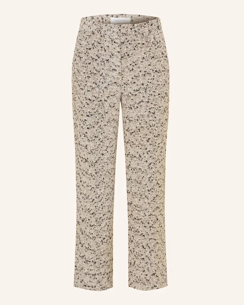 Rich&Royal 7/8-Hose Aus Tweed beige Creme