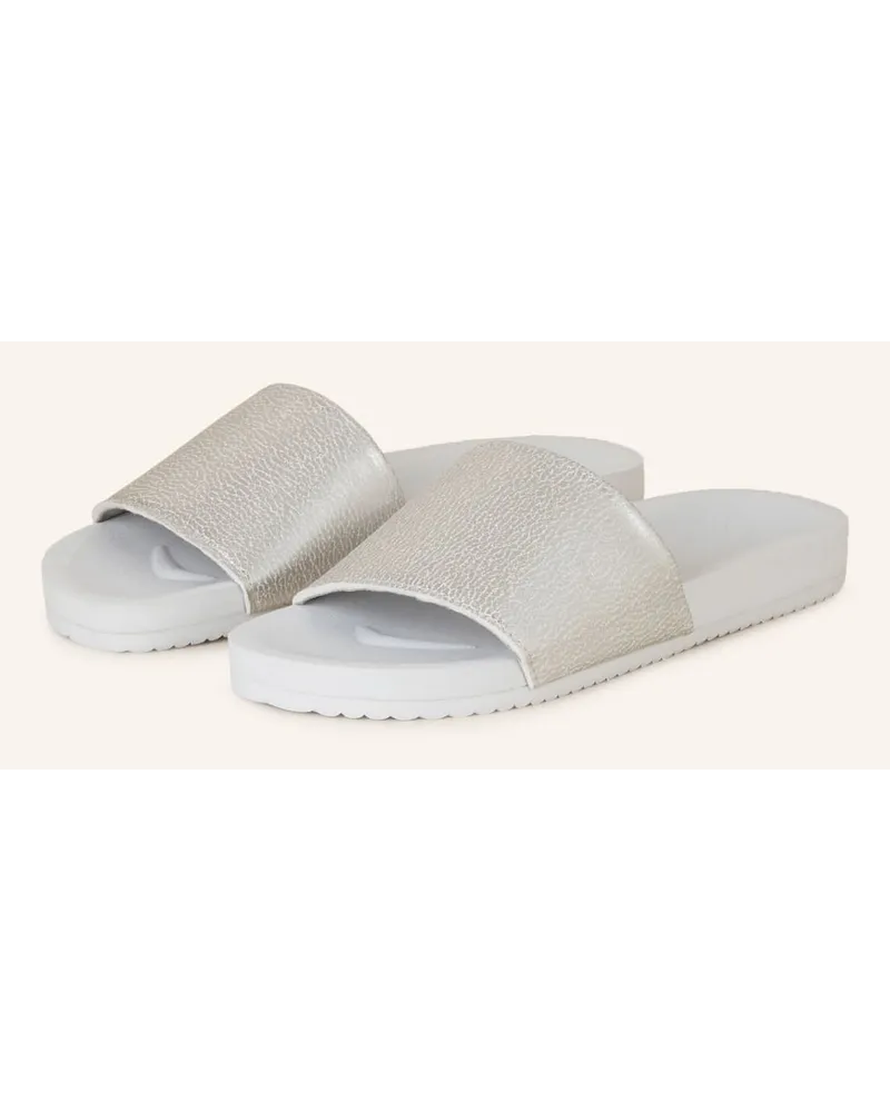 flip-flop Pantoletten POOL - SILBER Silber