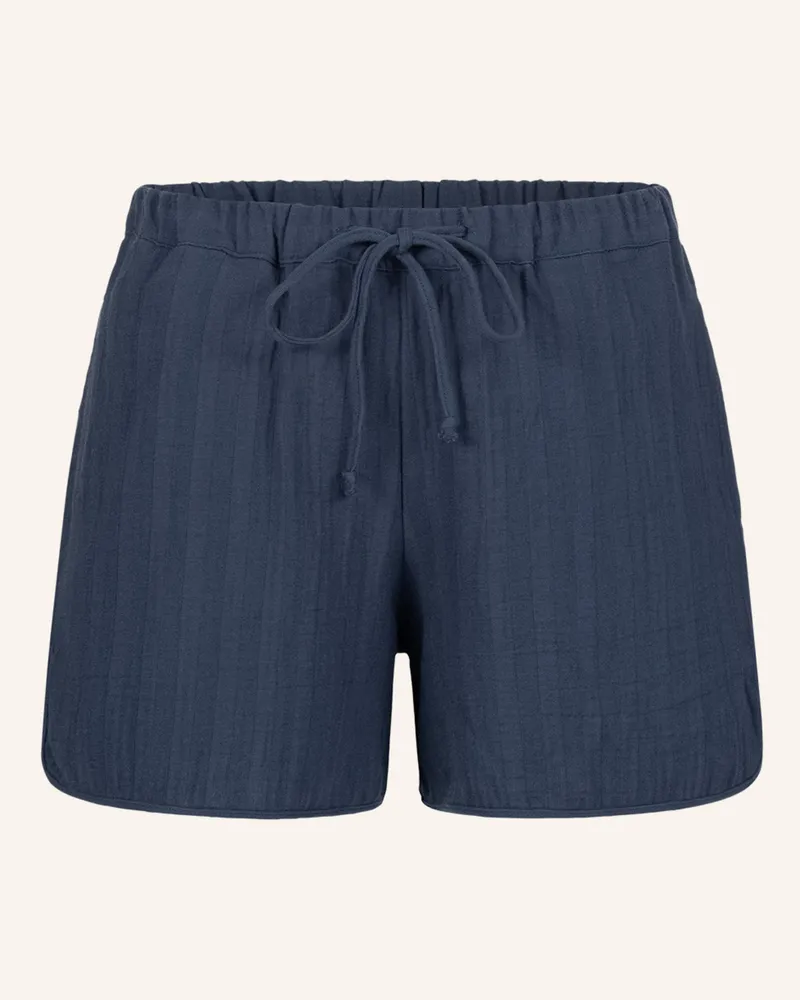 Ehrlich Textil Schlafshorts Fiona blau Blau