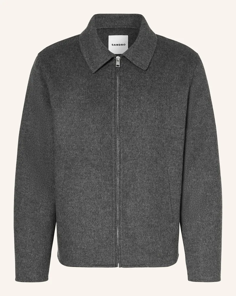Sandro Jacke Dunkelgrau