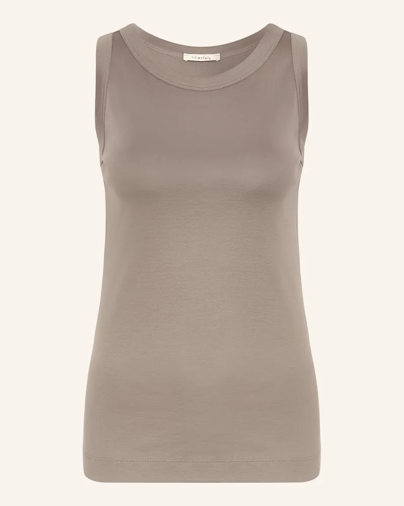 lilienfels Top beige Taupe