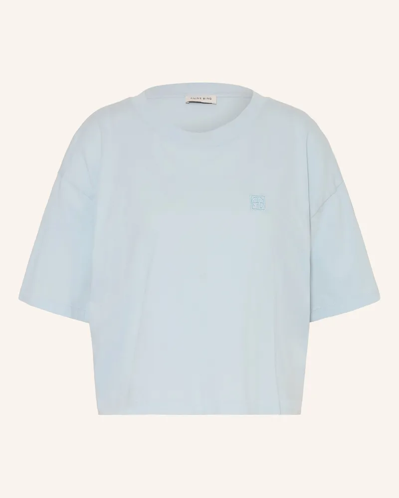 Anine Bing T-Shirt Johnny blau Hellblau