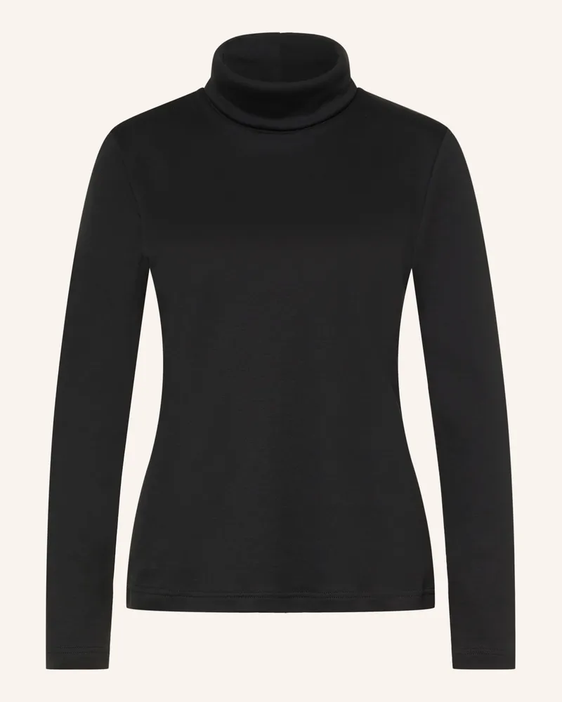 Efixelle Rollkragenshirt schwarz Schwarz
