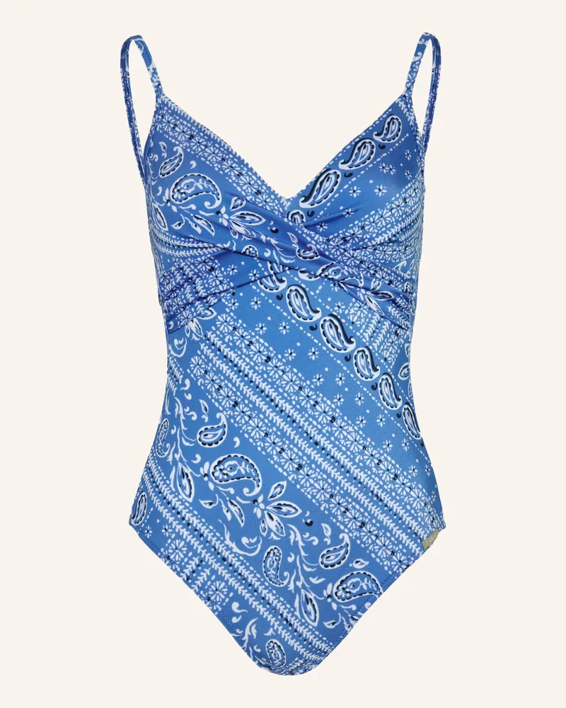 Lidea Badeanzug Bandana blau Hellblau