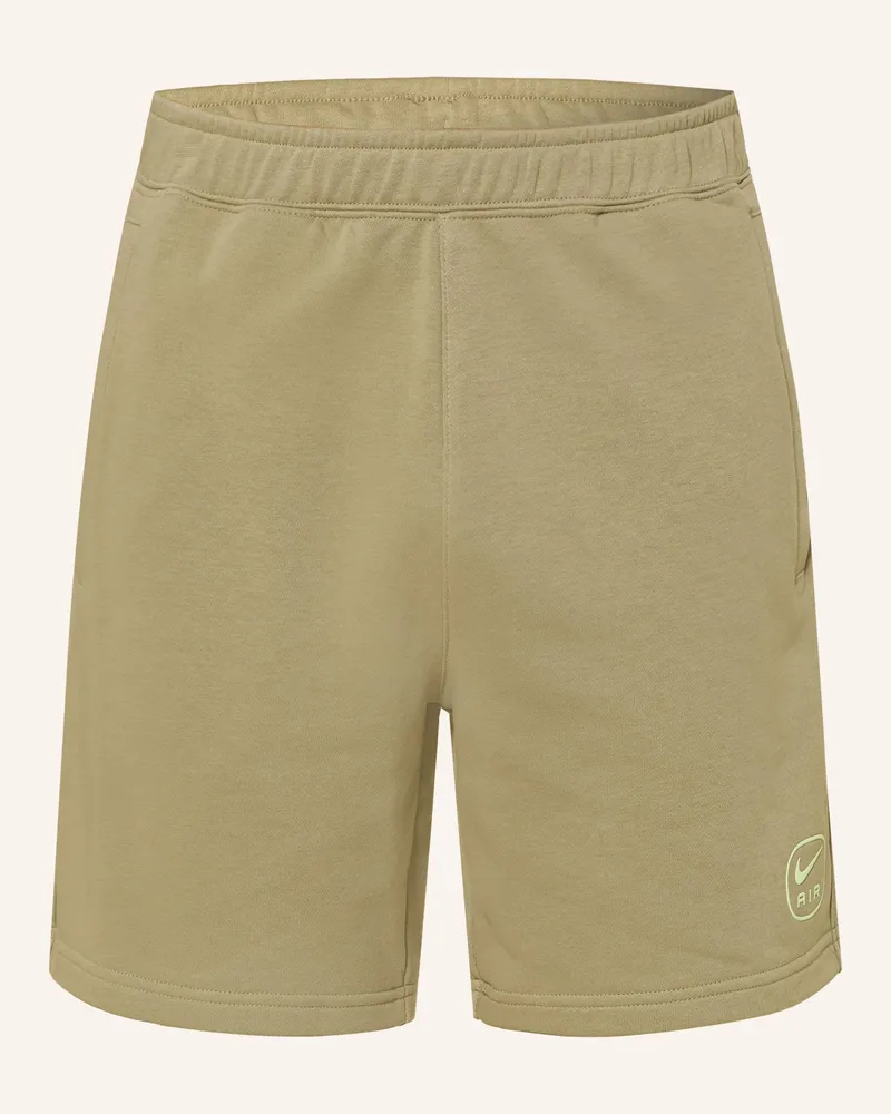 Nike Sweatshorts Sportswear Air gruen Hellgrün