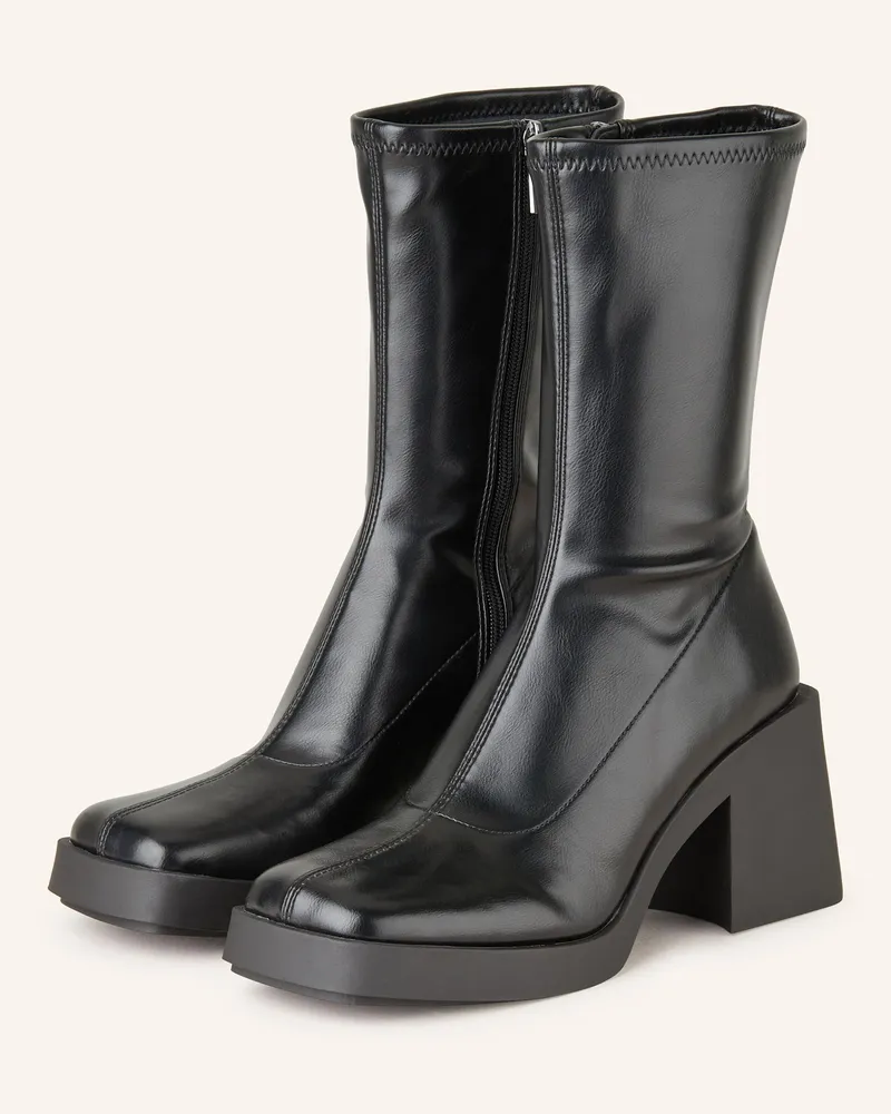 Steve Madden Plateau-Stiefeletten KLOE Schwarz
