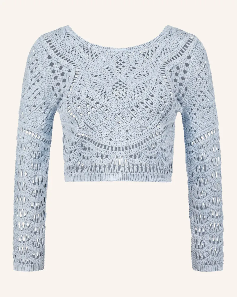 ba&sh Strickjacke MARC Hellblau