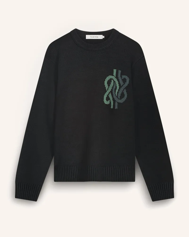 Filling Pieces Knit Sweater Knot schwarz Schwarz