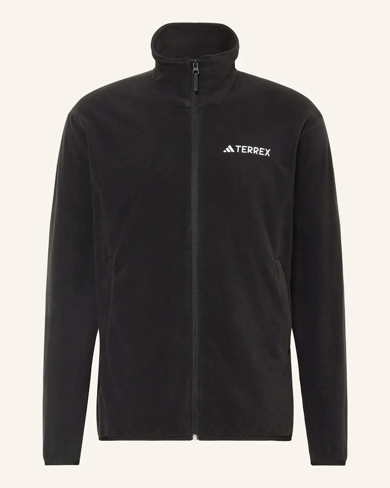 adidas Fleecejacke TERREX MULTI ESSENTIALS FULL ZIP Schwarz