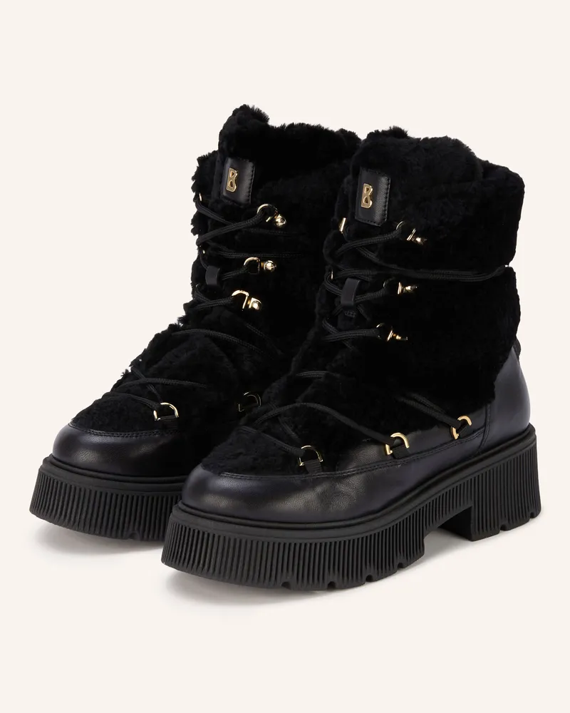 Bogner Schnürboots Turin 9 C schwarz Schwarz