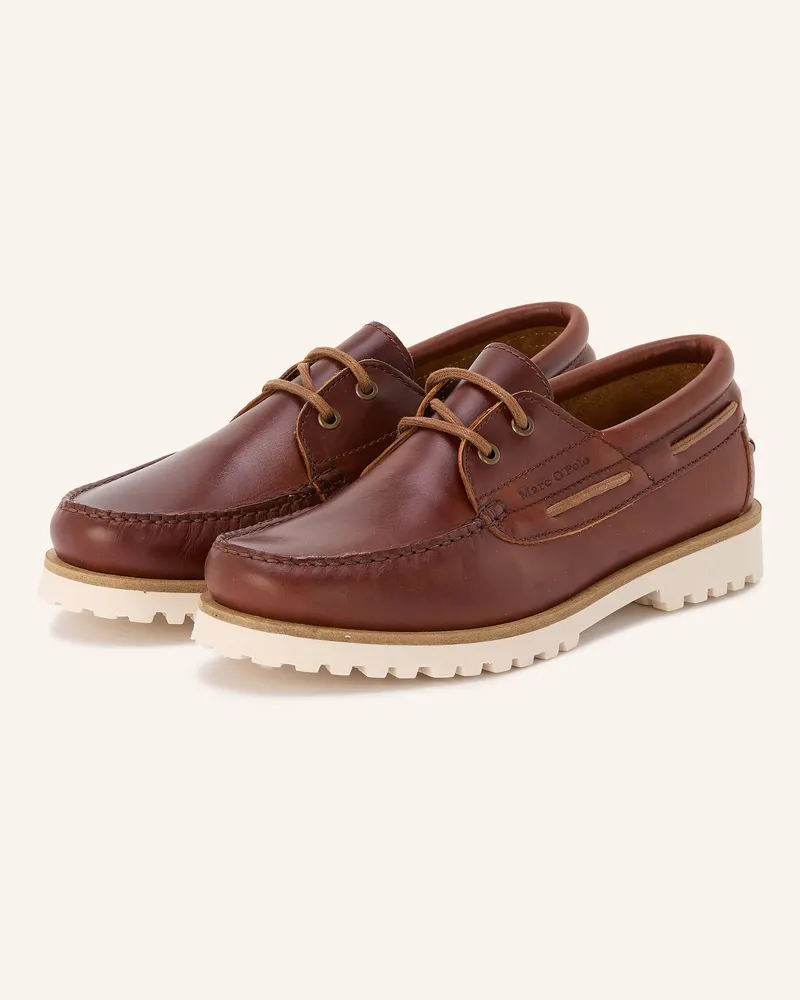Marc O'Polo Bootsschuhe Levi braun Dunkelbraun