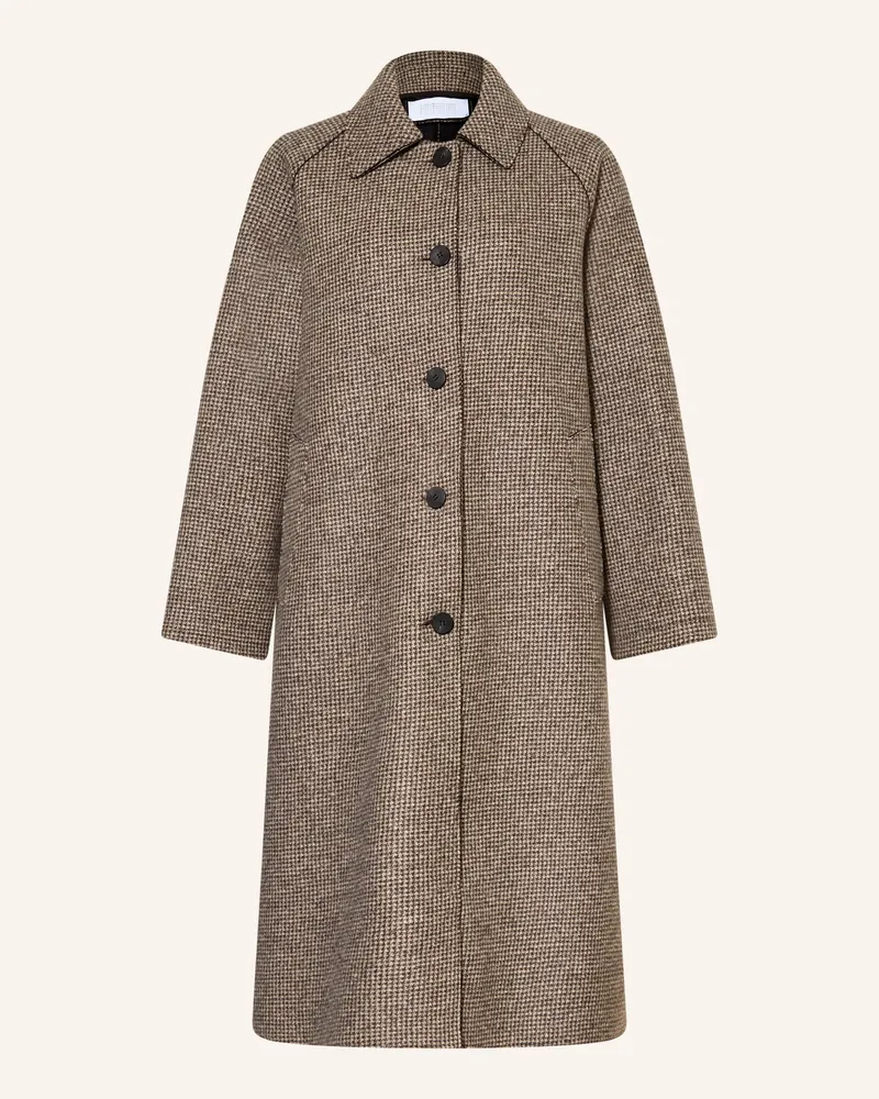 Harris Wharf London Wollmantel beige Hellgrau
