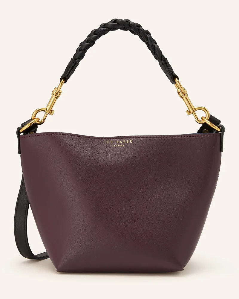 Ted Baker Umhängetasche Wynolaw rot Dunkellila