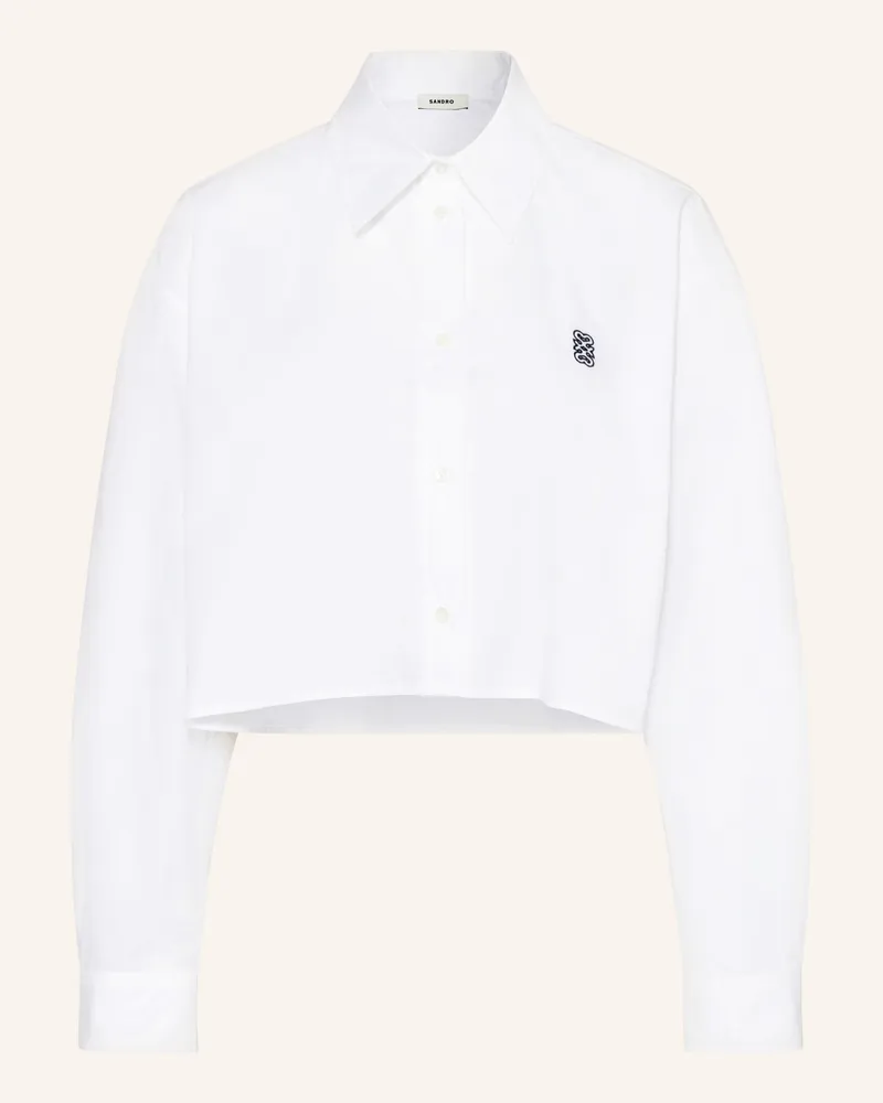 Sandro Hemdbluse weiss Weiss