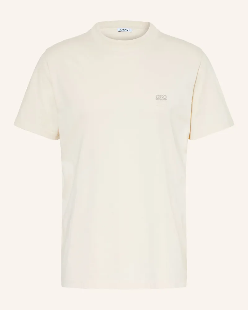 Loewe T-Shirt beige Creme