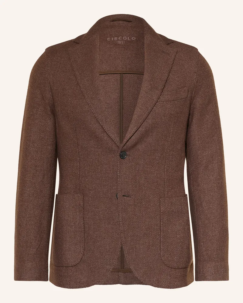 CIRCOLO 1901 Jerseysakko Slim Fit braun Braun
