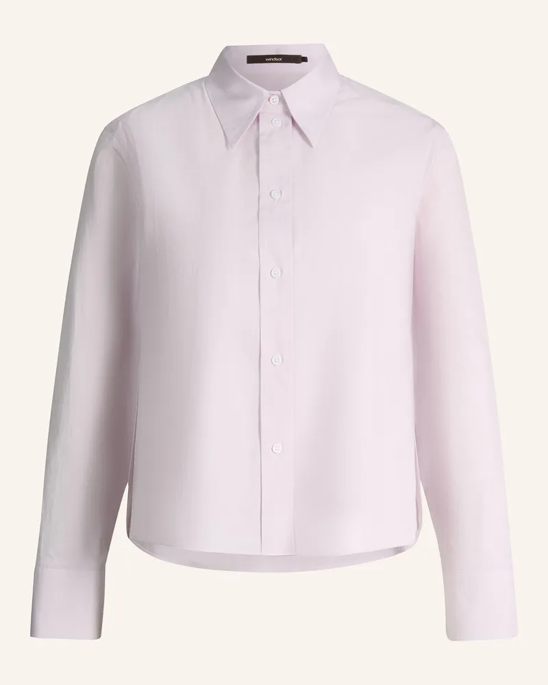 windsor. Hemdbluse rosa Rosé