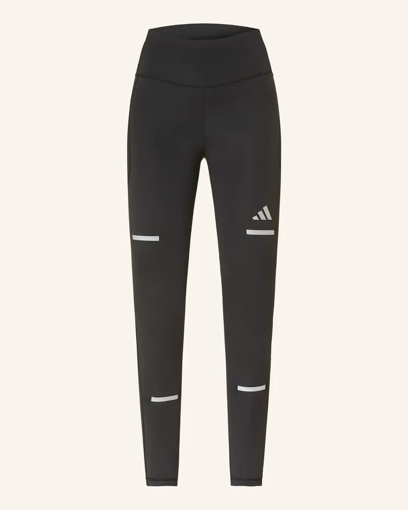 adidas Lauf-Tights ADI365 CIMAWARM Schwarz