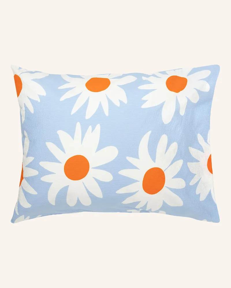Marimekko Kissenbezug RAKASTAA EI RAKASTA Hellblau