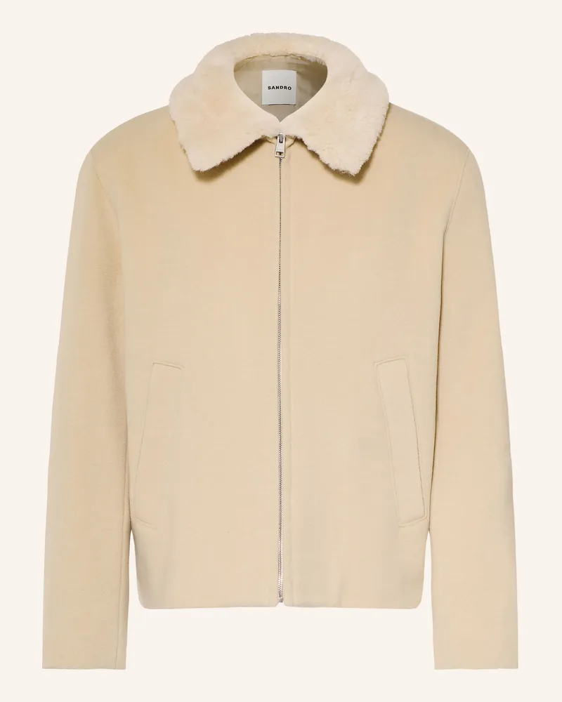 Sandro Jacke beige Beige