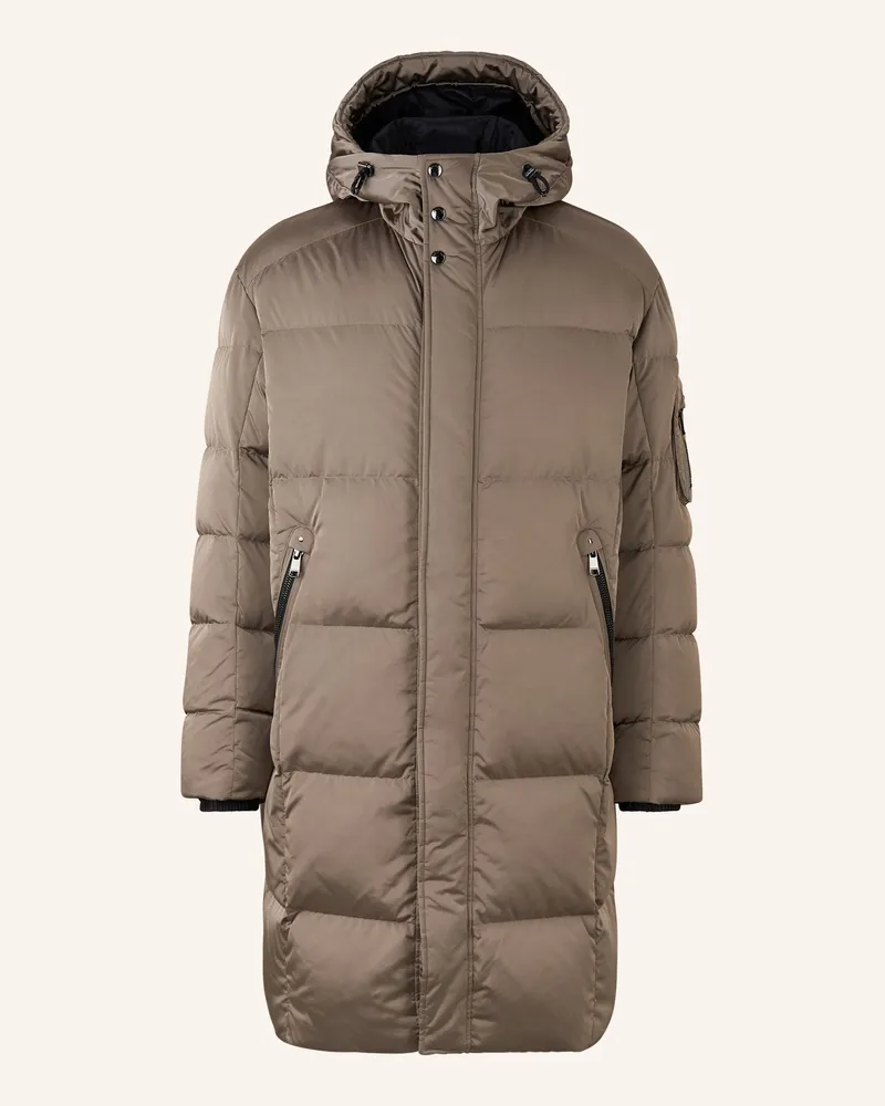 Bogner Daunenmantel Beige