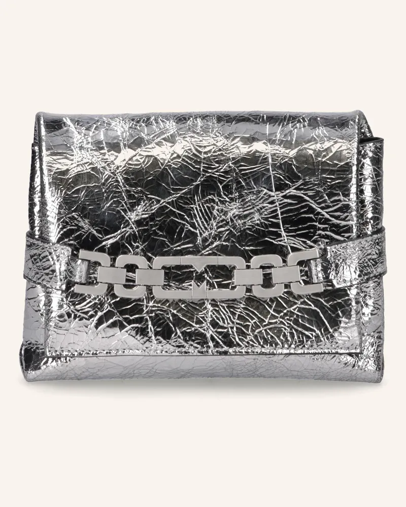 Thea Mika Clutch Silber