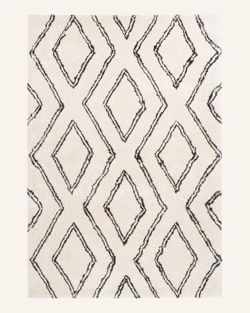 Kayoom Hochflor Teppich ORLANDO 225 Creme
