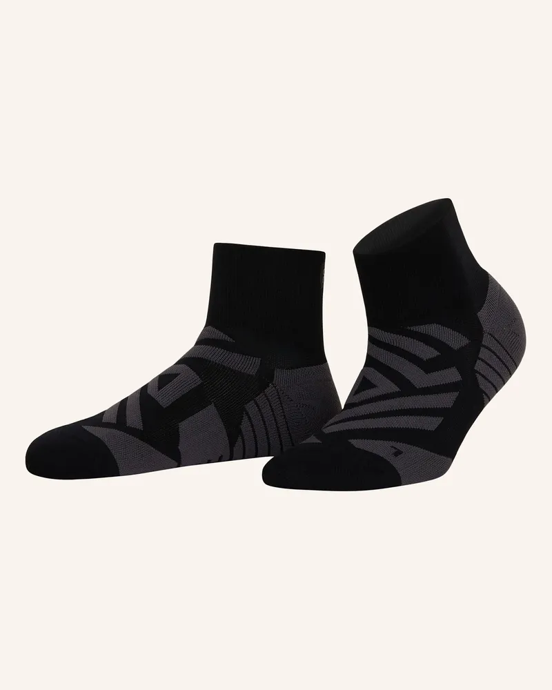 ON Laufsocken Performance Mid Mit Mesh schwarz 00831