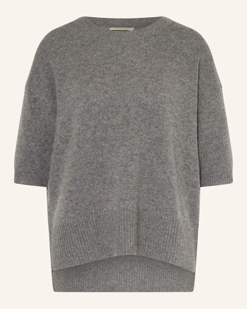 lilienfels Strickshirt aus Cashmere Grau