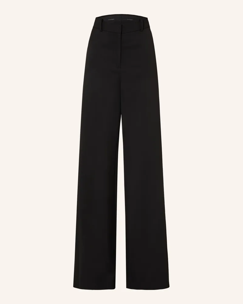 Courrèges Marlenehose schwarz Schwarz